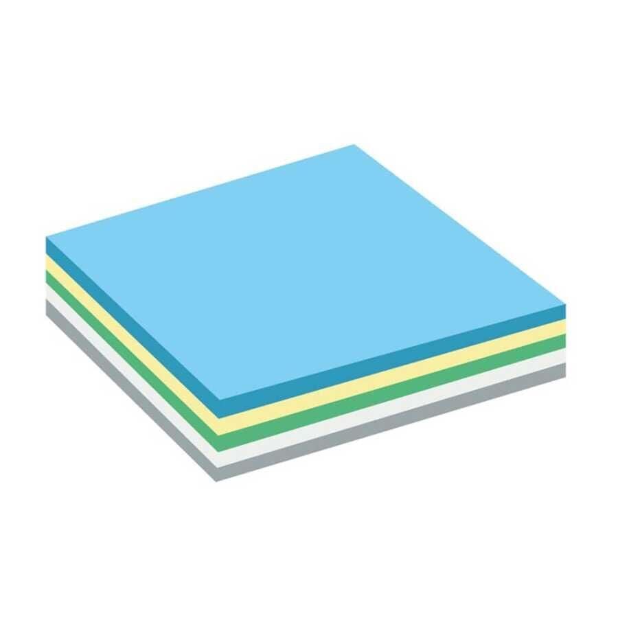 KRAF YAPISKANLI NOT KAGIDI 76X76 100YP.SEFFAF KRS.