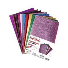 COLORLAND EVA A4 10 RENK SIMLI YAPISKANLI (EVA04)