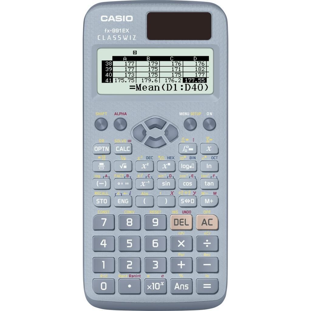 CASIO HESAP MAKINESI BILIMSEL FONK.MAVI(FX-991EX)