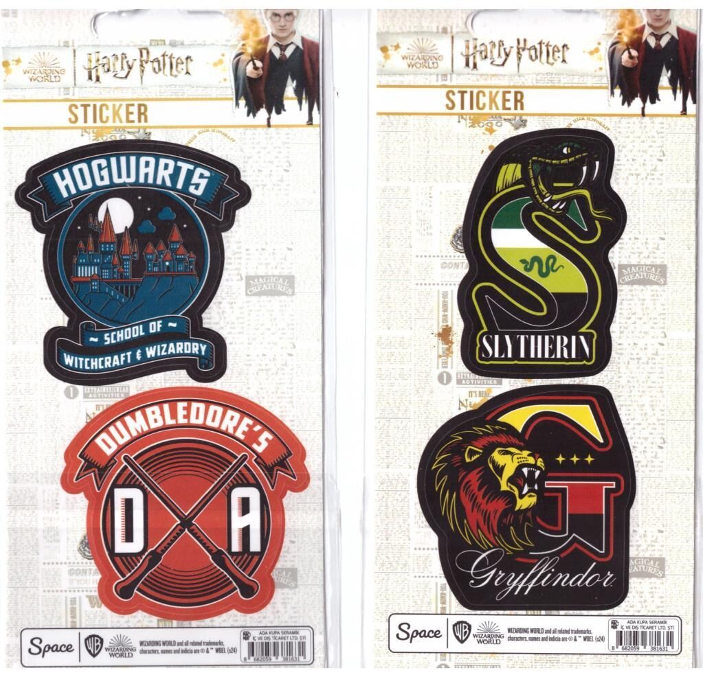 HARRY POTTER HARRY POTTER PASTA HOGWARTS STICKER
