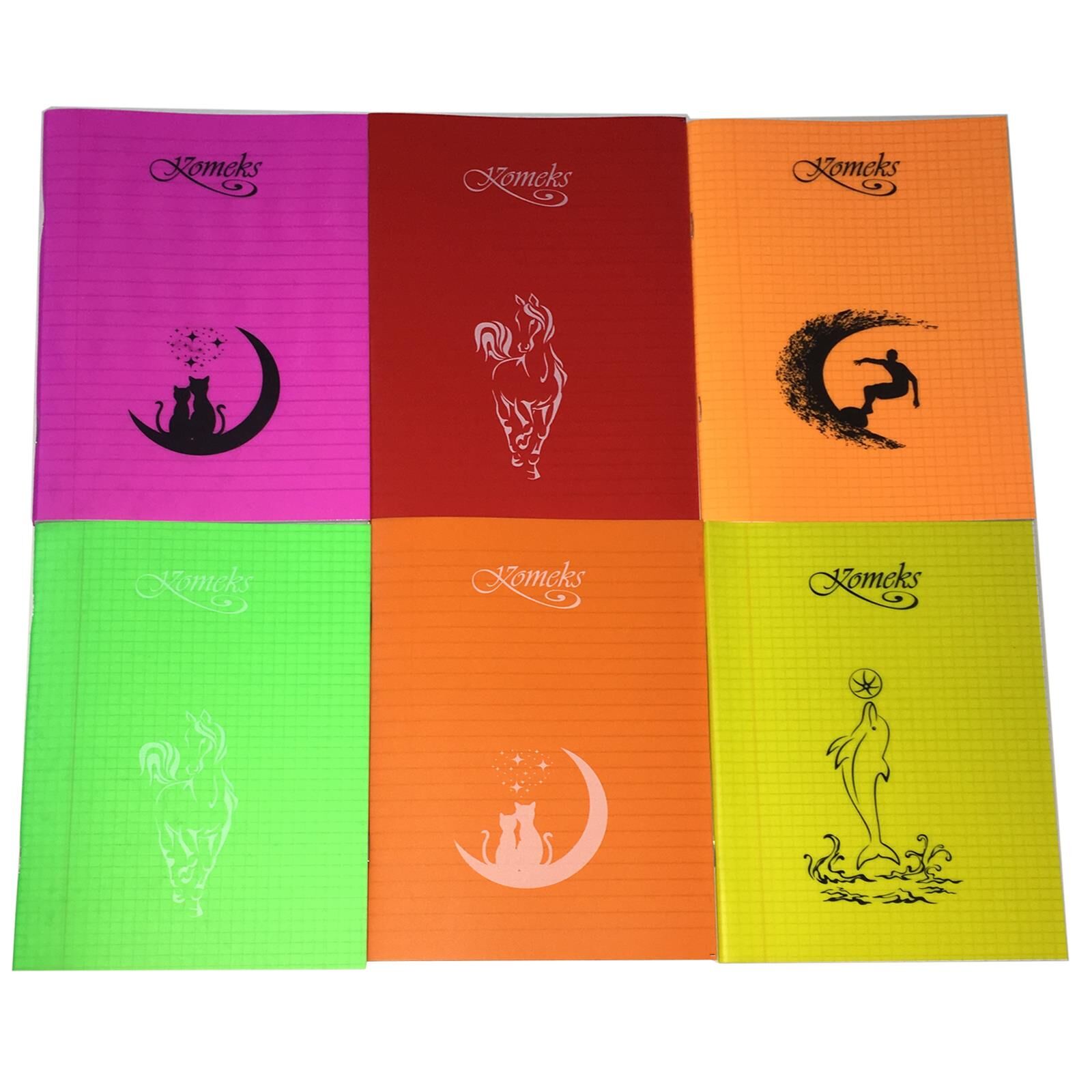 KOMEKS PP KAPAK DEFTER A5 100YP CIZGILI (0071)