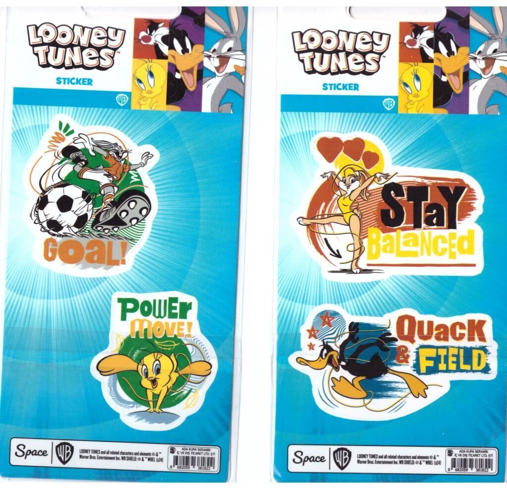 LOONEY TUNES LOLA BUNNY STAY STICKER STC-381822