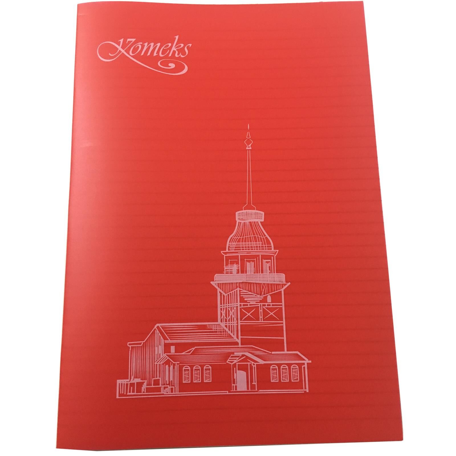KOMEKS PP KAPAK DEFTER A4 80YP CIZGILI (0080)