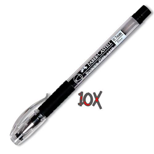 FABER JEL KALEM POWER 07 SIYAH 10 LU (5020141099)