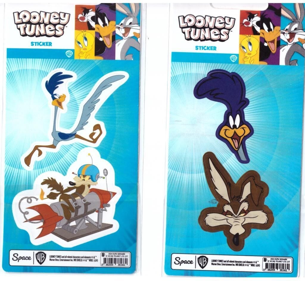 LOONEY TUNES ROAD RUNNER KYOTE STICKER STC-381662