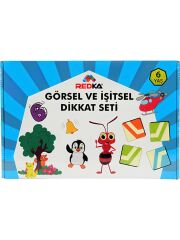 REDKA GORSEL VE ISITSEL DIKKAT SETI 6 YAS RED-RD86