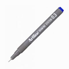 ARTLINE CIZIM KALEMI 03mm MAVI 1 LI BLS.(233)