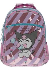 Kuromi Lisanslı Okul Çantası 3192 – Ergonomik, İki Bölmeli, 43x32 cm