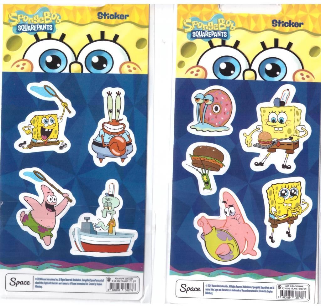 SPONGE BOB STICKER STC-381778