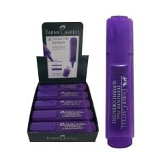 FABER FOSFORLU KALEM SEFFAF MOR 10LU (154636)