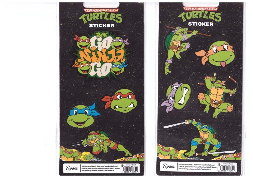 NINJA TURTLES TMNT STICKER STC-381792