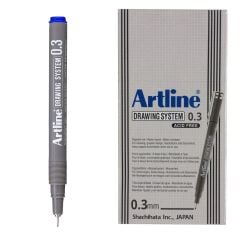ARTLINE CIZIM KALEMI 03mm MAVI 12 LI KUTU (233)