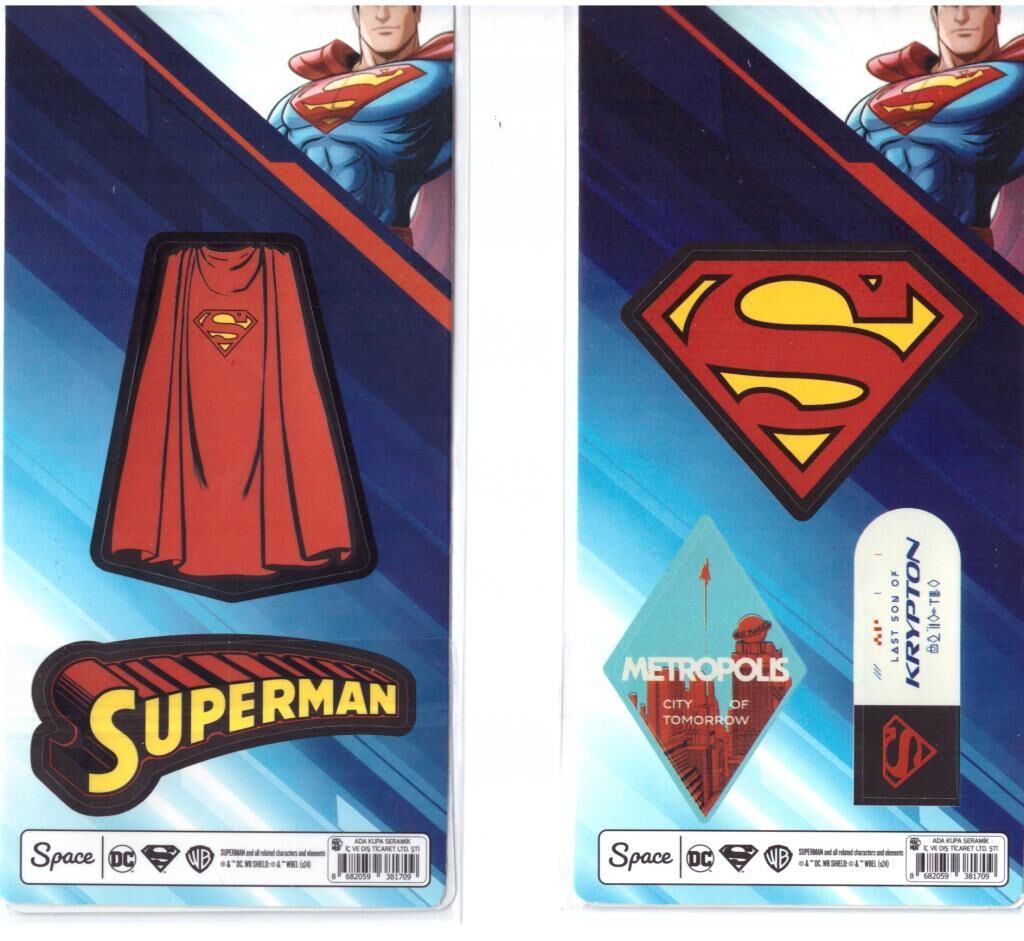 SUPERMAN SUPERMAN  STICKER STC-381709