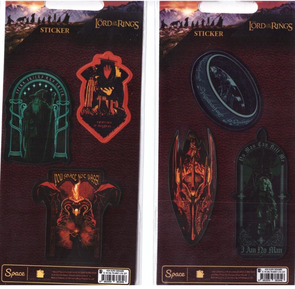 LORD OF THE RINGS YUZUK  STICKER STC-381846