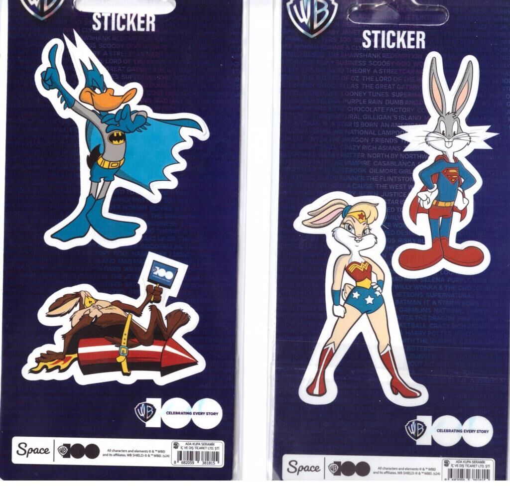 LOONEY TUNES WB100 STICKER STC-381815