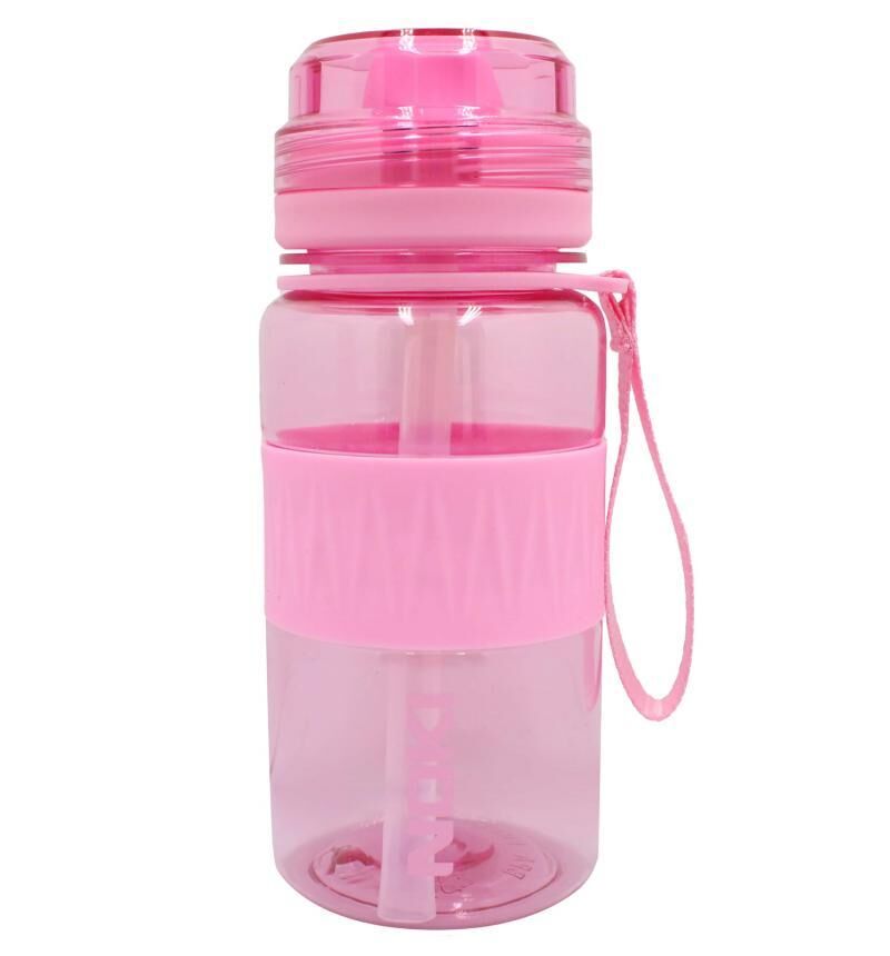 NOKI TRITAN SU MATARASI PIPETLI PEMBE 400ml T-0113