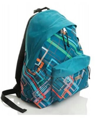 FABER BASIC OKUL CANTASI STYLE DESENLI MAVI