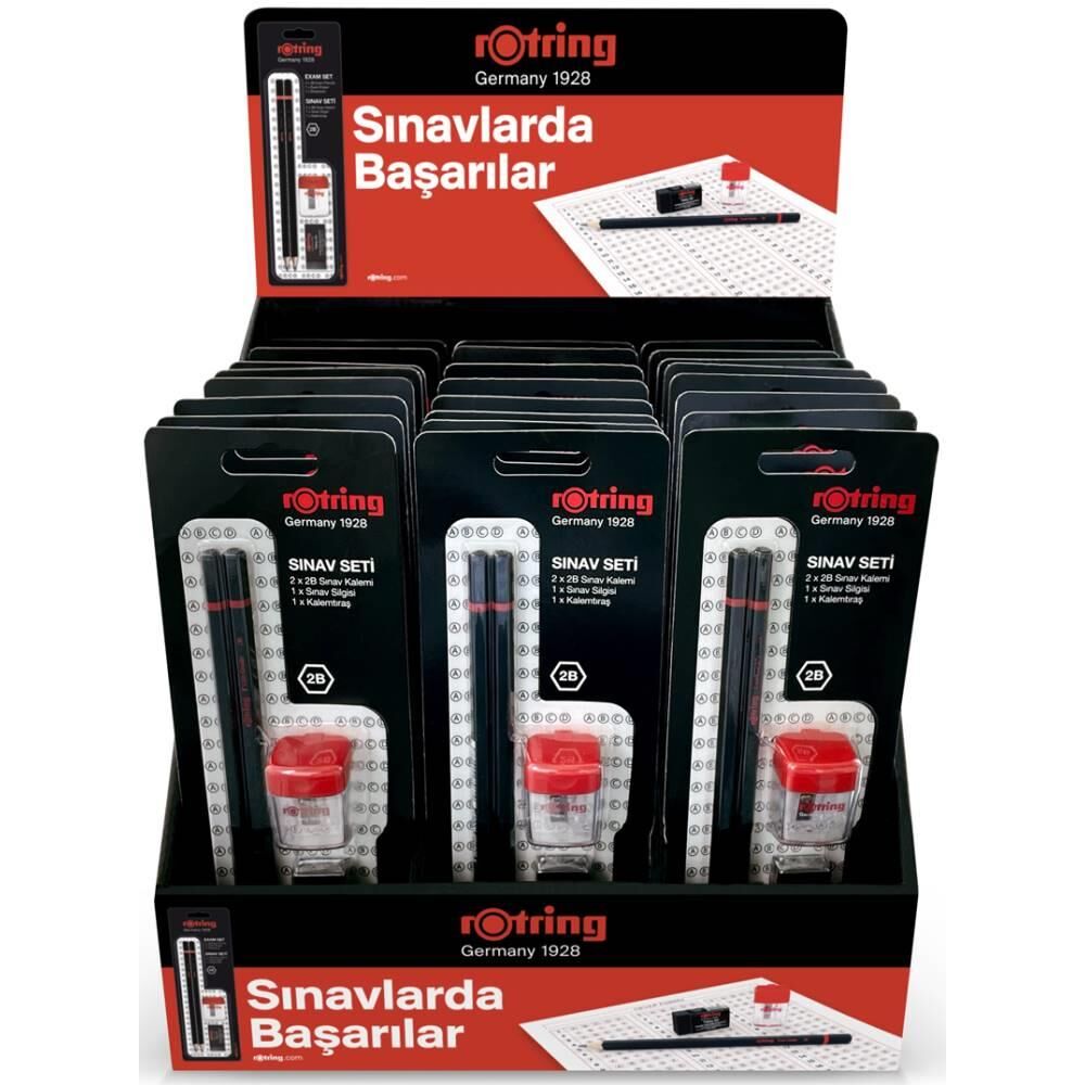 ROTRING SINAV SETI 24 LU STAND BASARILAR