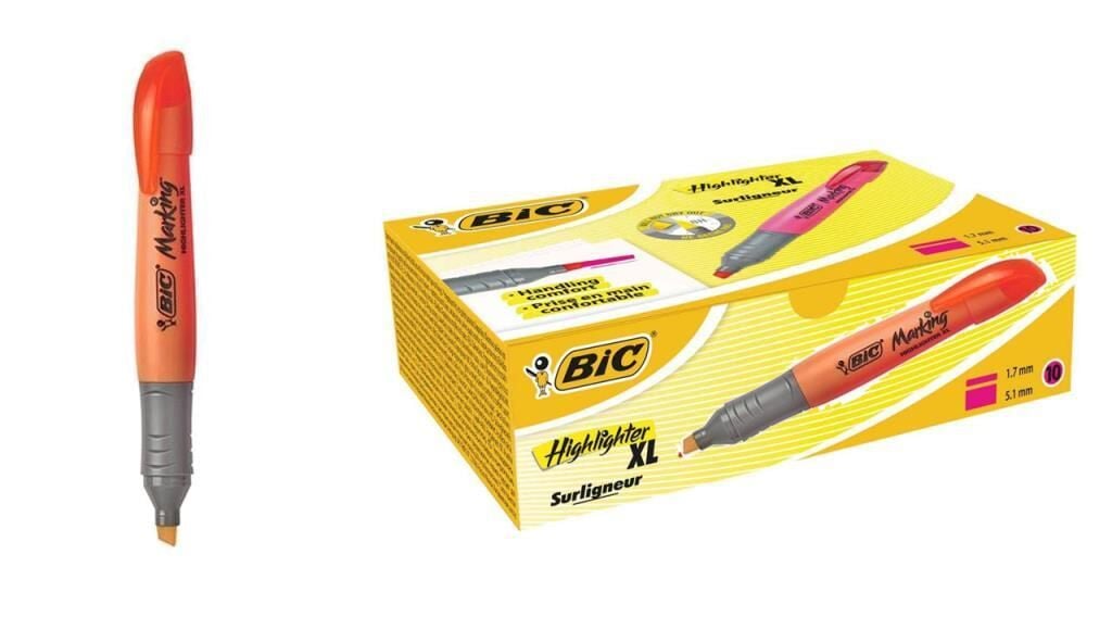 BIC FOSFORLU KALEM BRITE LIN XL TURUNCU 10LU KUTU