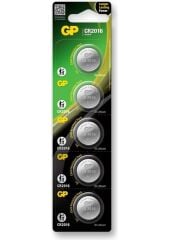 GP CR2016 3V Lityum Düğme Pil 20’li Kart (DL2016 / 2016 Uyumlu)