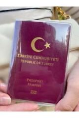 PERSON PASAPORT MUHAFAZA KILIF SEFFAF 1 AD (D399)