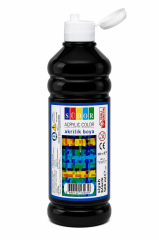 MASIS/SUDOR AKRILIK BOYA 500ML SIYAH