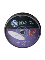 HP BLU-RAY BD-R 6X 50GB 10LU CAKE BOX PRINTABLE
