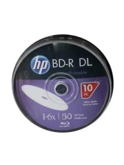 HP BLU-RAY BD-R 6X 50GB 10LU CAKE BOX PRINTABLE