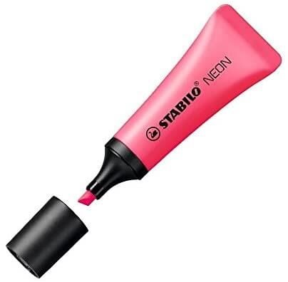 STABILO NEON FOSFORLU KALEM PEMBE (72/56)