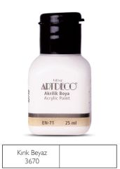 ARTDECO AKRILIK BOYA 25ML KIRIK BEYAZ (3670)