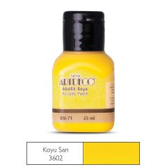 ARTDECO AKRILIK BOYA 25ML KOYU SARI (3602)