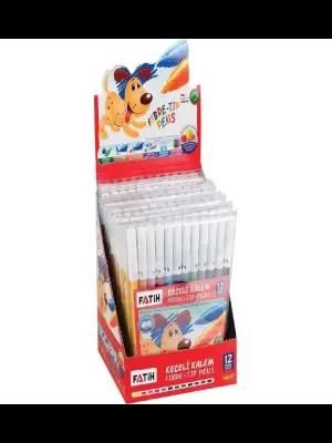 FIXPOINT KECELI KALEM 12 RENK 12 LI PAKET (P-2043)