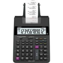 CASIO HR-100RC-BK-DC 12 HANE SERITLI HESAP MAKINAS