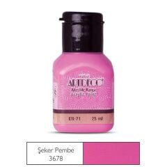 ARTDECO AKRILIK BOYA 25ML SEKER PEMBE (3678)