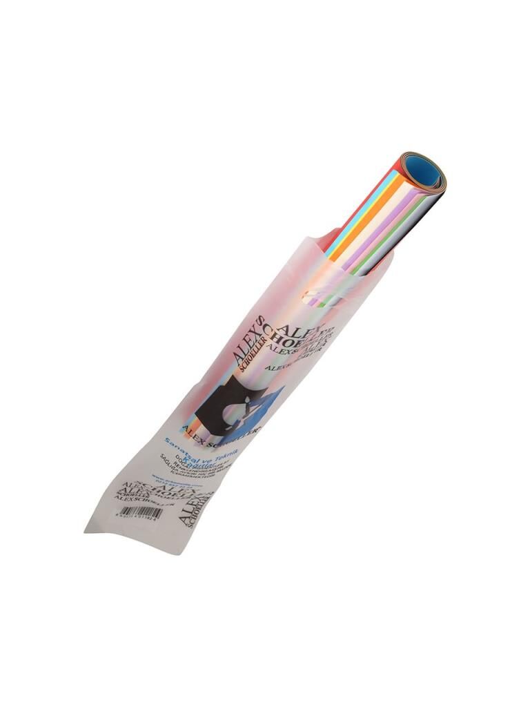 Alex Schoeller Fon Kartonu 120g 50x70 cm 10 Renk Karışık Rulo
