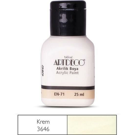 ARTDECO AKRILIK BOYA 25ML KREM (70A-3646)