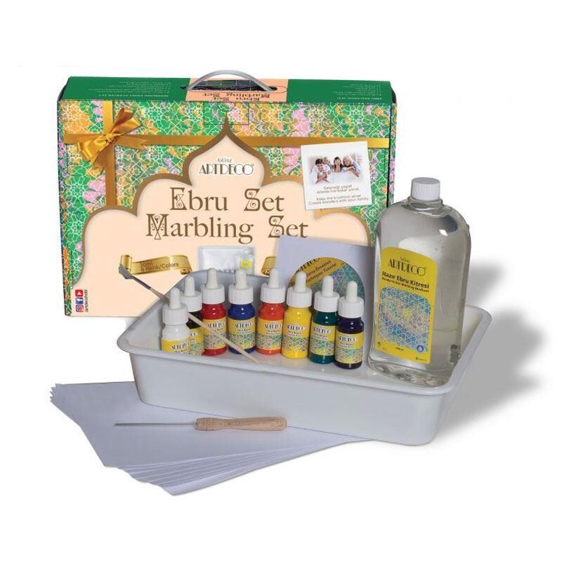 ARTDECO EBRU BASLANGIC SETI 8 RENK X 30 ML (KLASIK
