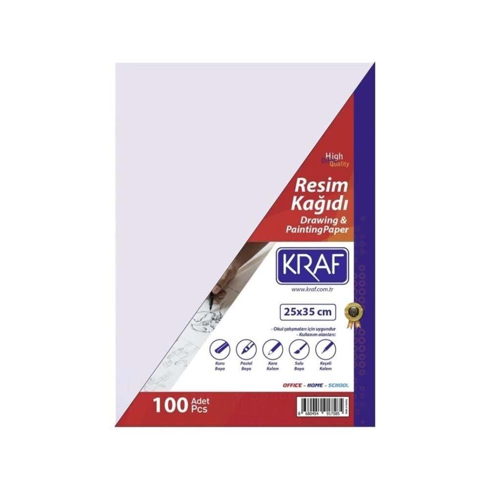 KRAF RESIM KAGIDI 25X35 120GR 100LU