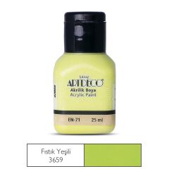 ARTDECO AKRILIK BOYA 25ML FISTIK YESIL (3659)