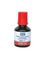 KRAF BEYAZ TAHTA MUREKKEBI 30ml KIRMIZI 1 LI(445G