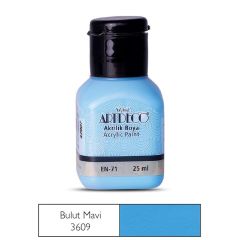 ARTDECO AKRILIK BOYA 25ML BULUT MAVI (3609)