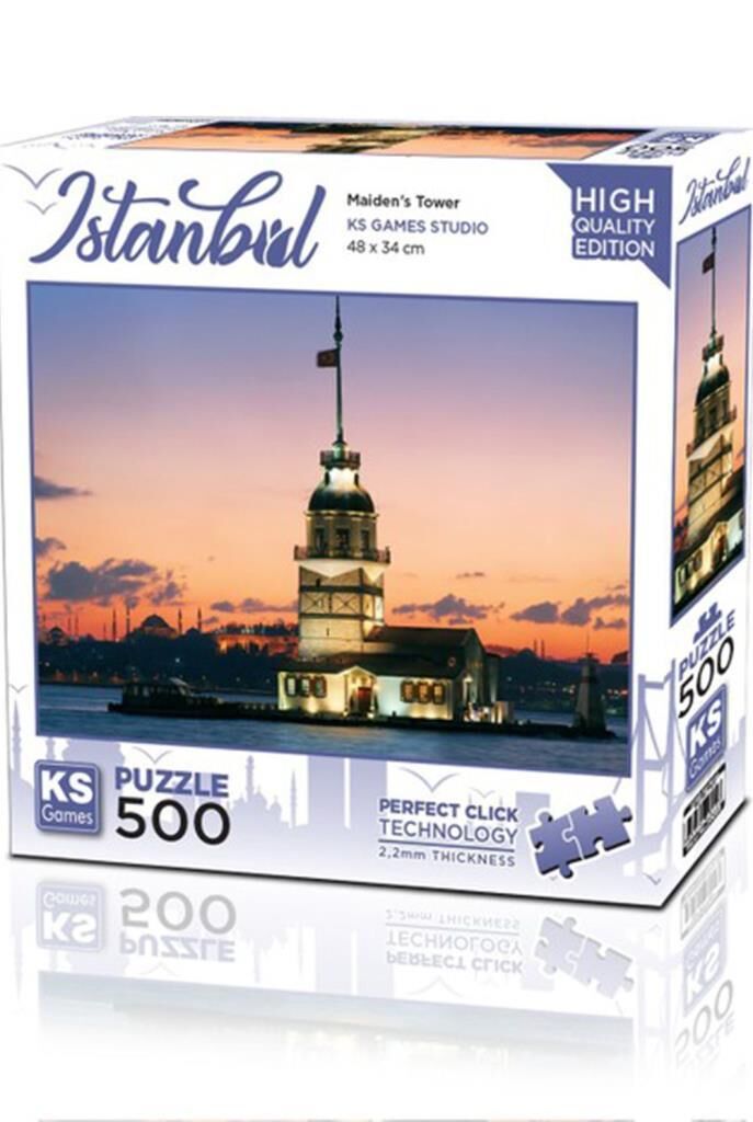 KS PUZZLE 500 PARCA KIZ KULESI AET GALERY (11099)