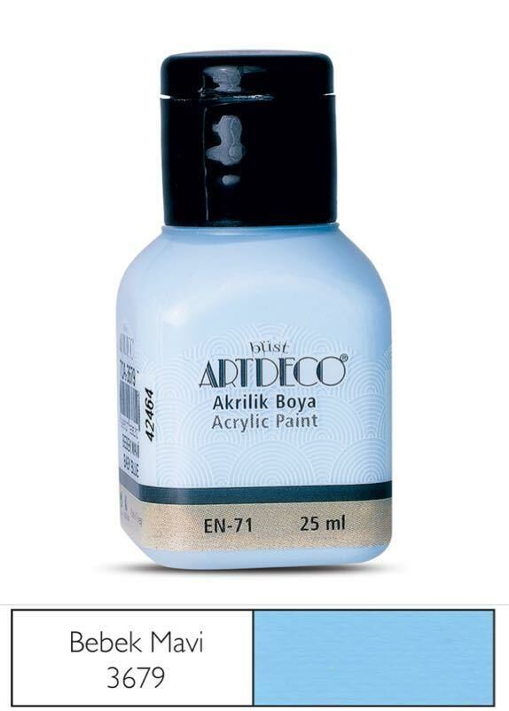 ARTDECO AKRILIK BOYA 25ML BEBEK MAVI (3679)