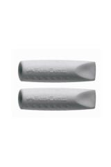 FABER CASTELL GRIP SILGI KALEM BASLIGI 2LI GRI