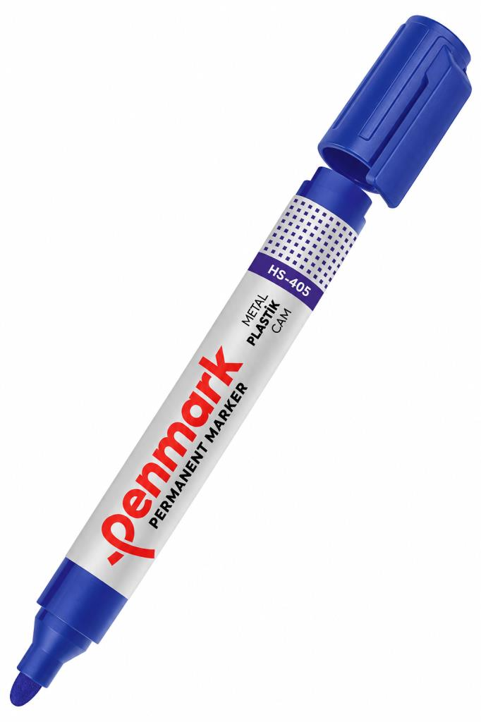 PENMARK PERMANENT MARKOR YUV.UC MAVI HS-405