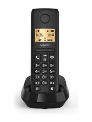 Gigaset Pure 100 DECT Telefon Siyah Çağrı Engelleme 50 Kişi Rehber
