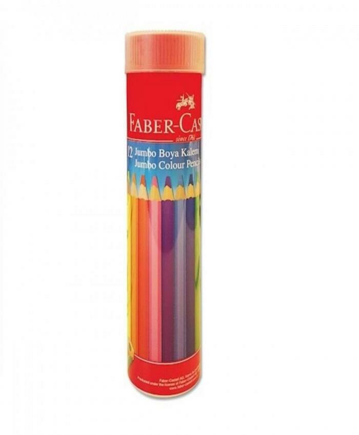 FABER KURUBOYA METAL TUP 12 RENK JUMBO(5173951003)