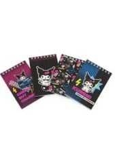 Kuromi A7 Spiralli Bloknot 42 Yaprak Çizgili 140100-12