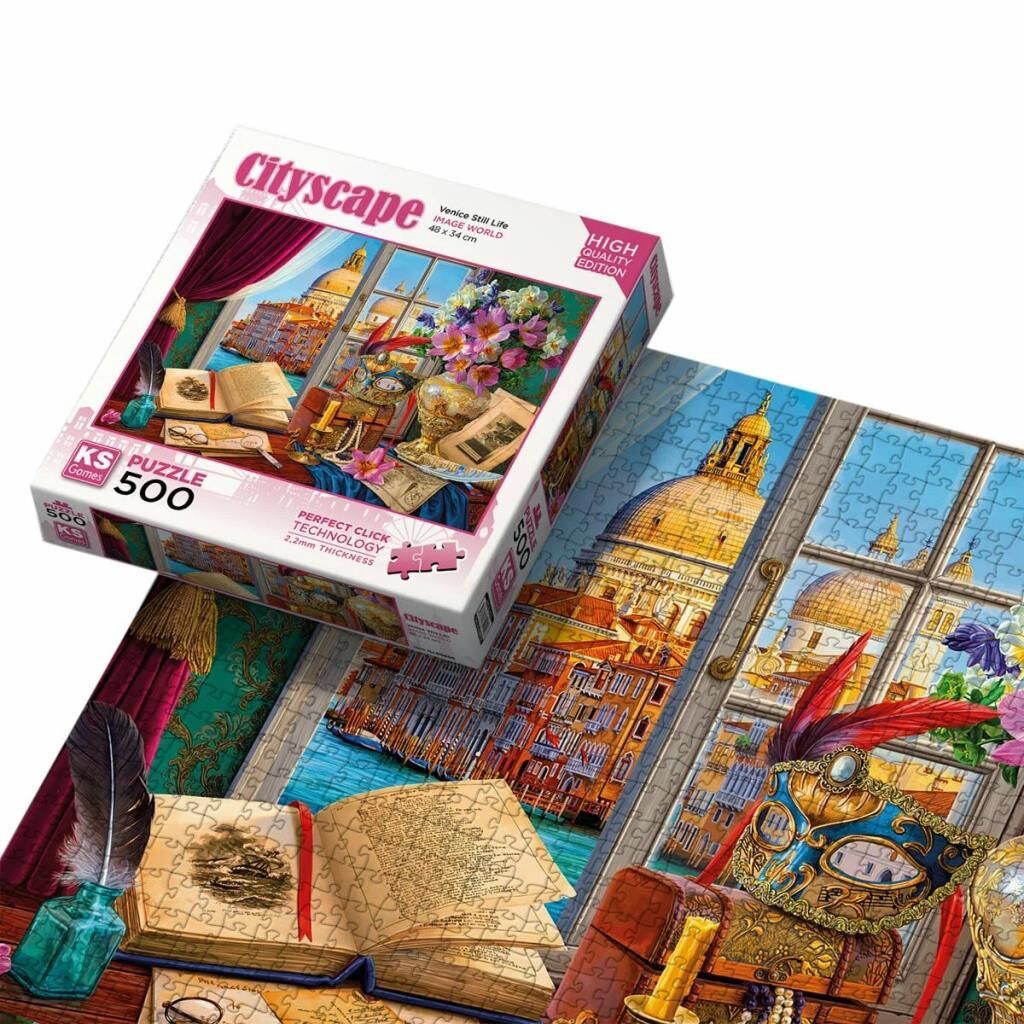 KS PUZZLE 500 PARCA VENICE STILL LIFE