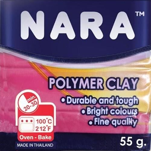 NARA POLYMER CLAY 55gr.FLAMINGO
